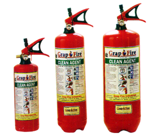 Clean Agent Stored Pressure Type Fire Extinguisher